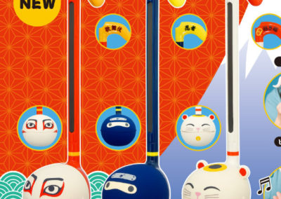 Kabuki, Ninja and Lucky Cat